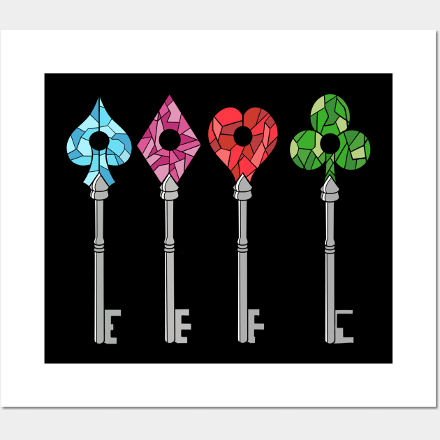 Resident Evil RPD Keys Wall Art by BretBarneyArt